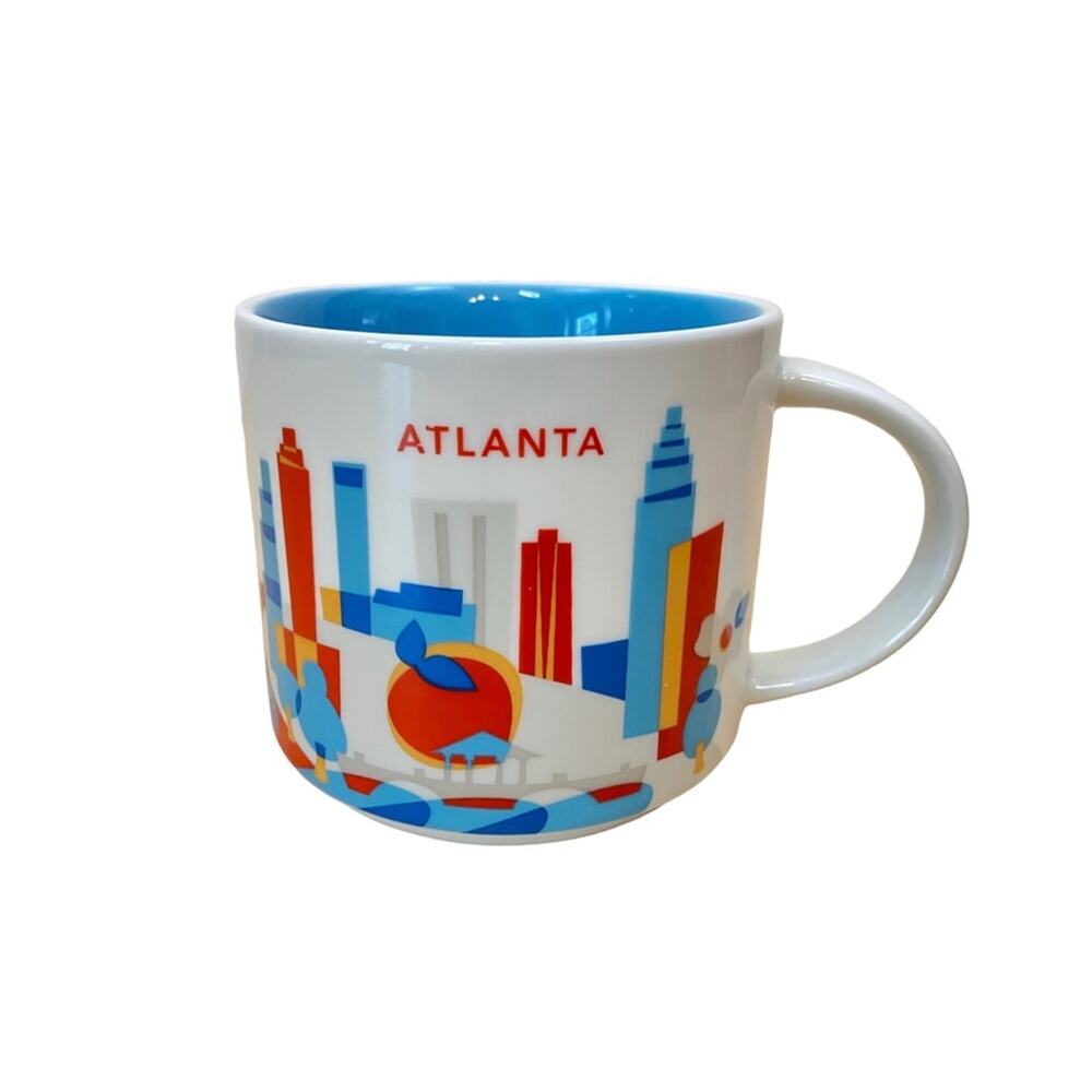 Starbucks Atlanta Travel Coffee You Are Here Mug